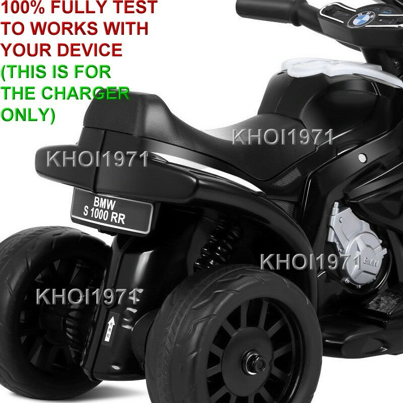 6V AC Wall Charger Adapter for TY325116 BMW S1000RR Motorcycle Ride-On Toy