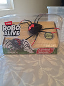 ZURU Black Widow Glow-in-the-Dark Crawling Robotic Spider Toy