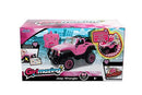 Girlmazing Pink 1:16 Jeep Wrangler Remote Control Car for Kids