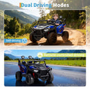 24V Electric UTV Car for Kids - 2 Seater with Soft Start and 3 Speed Options