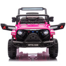 12V Electric Ride-On Toy Truck for Kids with Remote Control and LED Lights