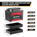 12V 210A 3.5Ah Lithium Motorcycle Replacement Battery YTX5L-BS YTZ7S-BS Compatible