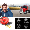 Dual 300DB Waterproof Electric Snail Train Horn Set, 12V