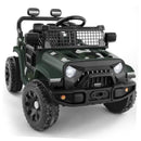 Green 12V Bluetooth Ride-On Car for Toddlers