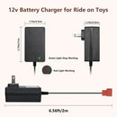 6 Volt Charger for Kids Electric Cars, Compatible with Minnie Mouse and BMX