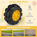 Ride-On Excavator for Kids with Realistic Sounds, Large Bucket, 3 Toy Stones, and Helmet
