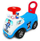 Mickey Mouse Police Car Ride-On Toy with Lights and Sounds for Toddlers