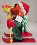 Disney Store Interactive Skiing Tigger Holiday Plush Toy with Sound Feature