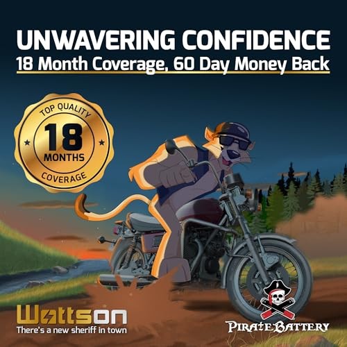 Maintenance-Free 12V 21Ah Replacement Battery for ATV
