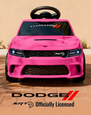 Dodge Electric Ride-On Car for Toddlers 1-3 Years with Music and Horn