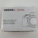 Grepro Dual Charger and Dual Rechargeable NP-W126 Lithium-Ion Battery Set