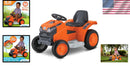 Electric Ride-On Lawn Mower for Kids, 6V Outdoor Play Vehicle, 1.5 MPH