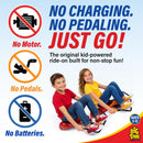 Flying Turtle Sit Skate Racer for Kids, Red