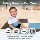 Cozy Foam Play Mat - Versatile Tiles for Crawling and Growth