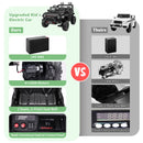 24V 4WD Electric Ride-On Toy Truck for Two Kids with Remote Control