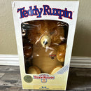 1985 Teddy Ruxpin Animated Talking Bear by Worlds of Wonder with Box and Cassette Manuals