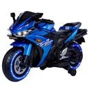 12V Electric Ride-On Motorcycle for Boys and Girls Aged 3-6