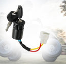 Ignition Key Switch Lock with 2-Wire Power Start Mechanism