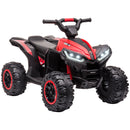 Electric Battery-Powered 4-Wheeler ATV Ride-On for Kids - Red