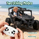 24V Ride-On UTV for Kids 3-5 with 2.4G Remote Control, Dual 80W Motors, and Four-Wheel Suspension