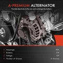 A-Premium Alternator for 1999-2001 Ford F250 and F350 Models