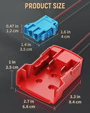 Vibit Power Wheel Connector for Milwaukee M18 Battery, Peg-Perego Red-02