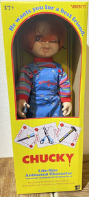 Gemmy Animated Life Size 2ft Good Guys Chucky Doll from Child's Play 2022