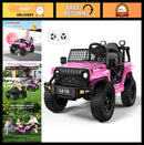 12V Electric Ride-On Truck for Kids - Remote Control, Dual Speed, LED Lighting