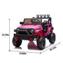 24V Children's Electric Car with Parental Remote and 400W Power Motor