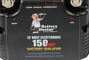 High-Performance 100A Black Battery Isolator