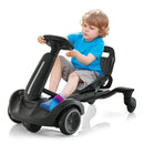 Electric 6V Drifting Go Kart for Kids with 360° Spin - Dark Edition