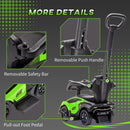 Aosom 370-223V00GN Green Lamborghini Ride-On Toy for Toddlers Aged 1-3