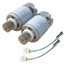 Weelye 2 Pack 24V 40000RPM 19T Electric Motor for Children's Powered Wheel Drive