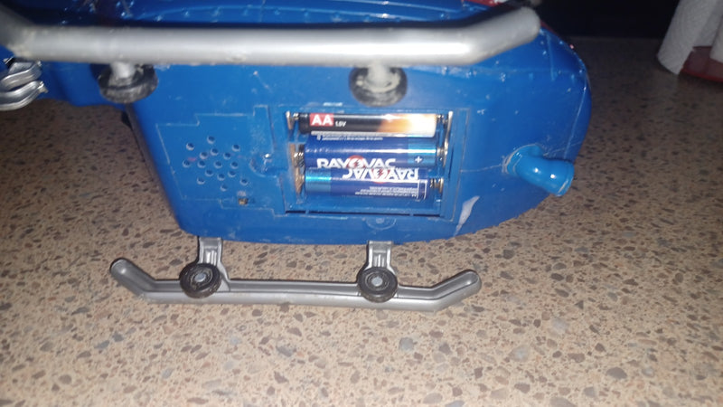Working State Road Rippers Rush and Rescue Helicopter Toy with Batteries Included
