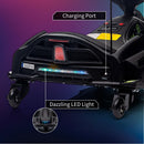 12V Electric Drift Car for Kids with Brushless Motor, 5MPH Speed, 5 Wheels, and LED Music