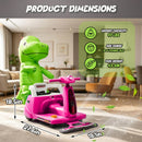 12V Kids' Sweeper Ride-On Toy Car with Cleaning Fun