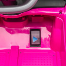 12V Licensed Pink Volkswagen Beetle Electric Ride-On Car for Kids, Speeds of 1.5-2.5MPH