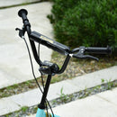 Youth Scooter with 12-Inch Inflatable Front Wheel and Dual Front & Rear Caliper Brakes