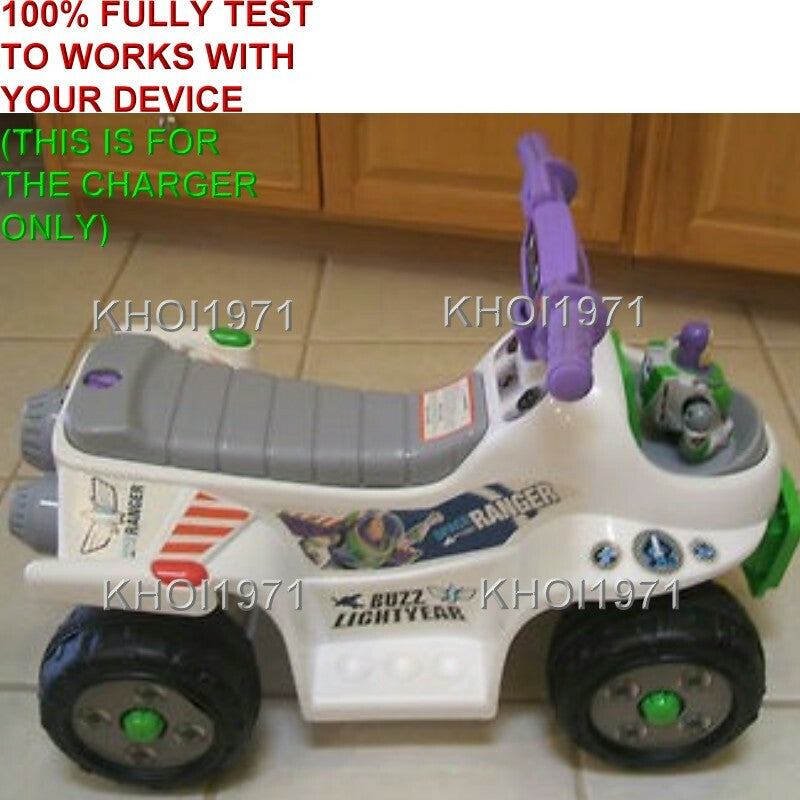 AC Wall Charger Adapter for TDTS5600 Disney Buzz Lightyear Toy Story 3 Ride-On