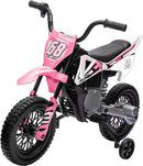 12V Kids Electric Ride-On Motorcycle with Twist Grip Throttle