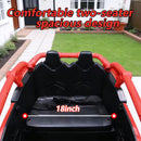 24V 400W Children's Electric UTV with Remote Control, 4-Wheel Suspension, Bluetooth Sound, and LED Lighting
