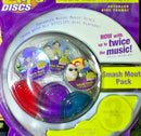 SMASH MOUTH HIT CLIPS PACK WITH 3 MICRO MUSIC DISCS AND CARRY CASE