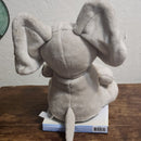 Peek-a-Boo Animated Gray Elephant Plush Toy - 11"