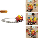 Little Tikes Cozy Train Ride-On with Track and Storage for Ages 1-5