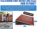 Youth Jumping Ramp for Skateboards, Bikes, Scooters, BMX, and RC Cars
