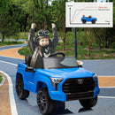 Licensed Toyota Tundra 12V Ride-On Truck for Kids with Remote Control and LED Lights, Ages 3+