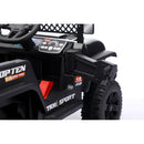 12V Electric Ride-On Car for Kids with Remote, Swing Feature, Music, and Safety Belt