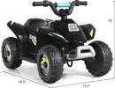 6V Electric Quad ATV for Kids with Forward/Reverse Function - Black