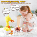 13" Interactive Eggshell Dancing Duck that Mimics Your Voice