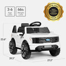Ford F-150 Lightning Truck 12V Electric Ride-On Car Toy for Kids